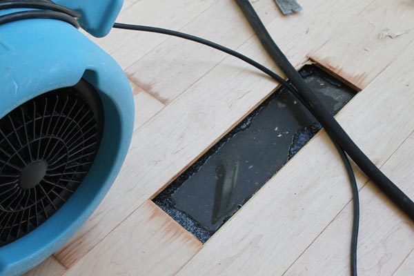 water damage restoration